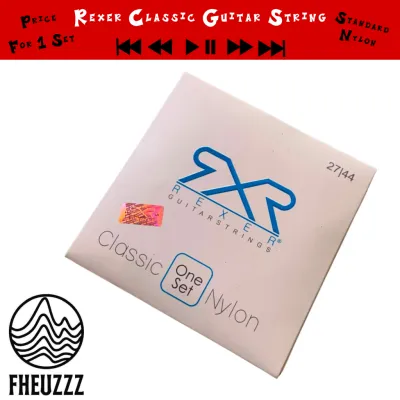 Rexer Classic Nylon Guitar String & Nylon Black Brass Guitar String