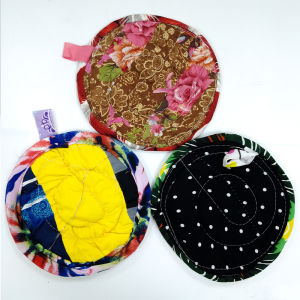 3PCS Basahang Bilog POT HOLDER SQUARE Thick Absorbent RUG CLOTH CLEANING CLOTH 3 pcs per Bundle  Basahan na Bilog Multipurpose Round RUG