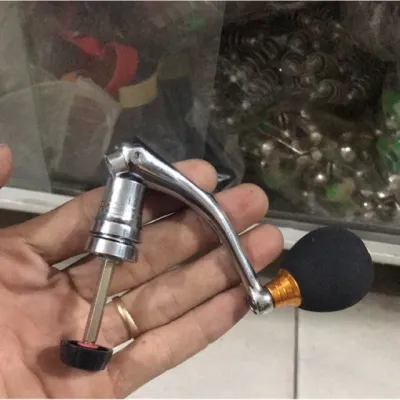 Tay quay câu cá cao cấp inox su304 lắp vào máy 3000 đến 7000 (cam kết đổi trả trong 2 tuần đầu)