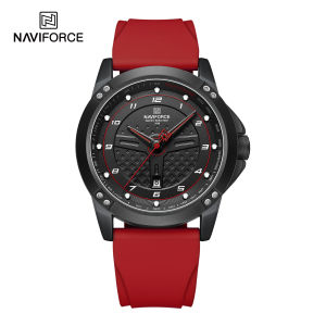 Jam Tangan Pria Navi Force Original Tahan Air Quartz 8031BRR
