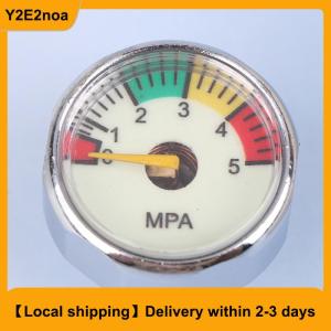 【Local shipping】 Air Mini Micro Pressure Gauge Manometer   Thread M10 M8   5MPA 10MPA 20MPA 30MPA 35MPA 40MPA 300BAR 3500PSI 5000PSI 6000PSI