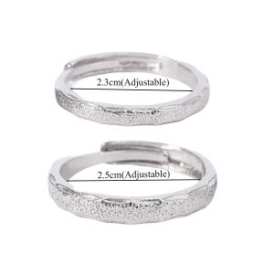 X.Z.MOONLIGH Star River Couple Rings Romantic Galaxy Jewelry Ideal Gift for Couples