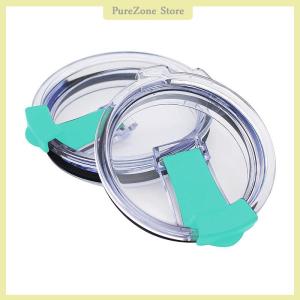 [PureZone] 1Pc Spill Resistant Lid For 20 And 30 Oz Yeti Lid Fits Tumbler And More Replacement Tumbler Spill-Proof Cup Lids Drop Shopping