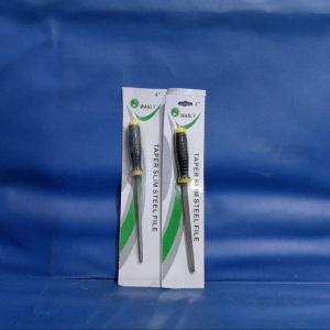 Kikir Segitiga Gagang Karet 4" 4In 4Inch WANLY