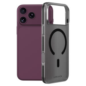 Magnetic Case For iPhone 18 Pro Max Raised Edge Transparent Airbag Bumper CA1003