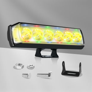 【24h】Motorcycle Colorful 4/6led bar headlight motor light motor led MINI DRIVING LIGHT light motorcycle