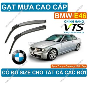 Gạt Mưa Kính Lái BMW E46 Cặp Gạt Mưa Kính Lái Cho Các Dòng Xe BMW E46 Có Đủ Size Cho Các Đời Xe BMW E46