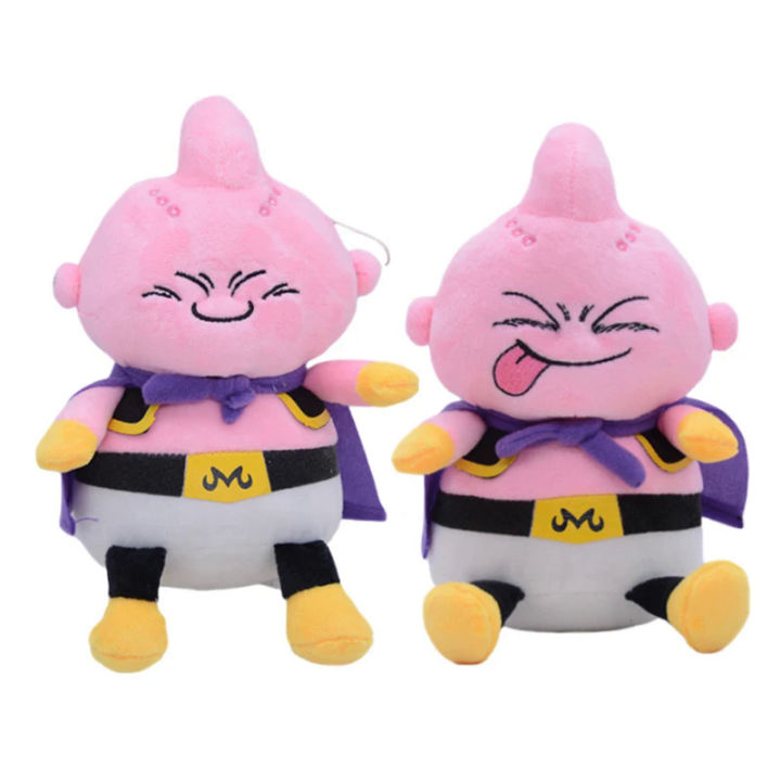 20cm With Majin Buu Plush Toy Kawaii Cute Anime Cartoon Squint Tongue ...