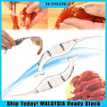 Prawn Shell Removal Crawfish Quick Tool Shrimp Removal Line Transparent Durable Portable Lightweight Kitchen Tool Alat Dapur Kulit Udang剥虾神器. 