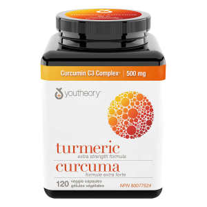 Viên uống nghệ Youtheory Turmeric Extra Strength Formula của Jameison 500mg 120 viên