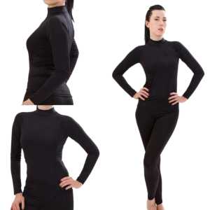 PROMO Paket Setelan Manset & Legging Wanita Dewasa ( HITAM )