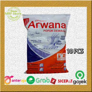 POPOK PEREKAT DEWASA SIZE L (10 PCS) DIAPERS UNTUK PRIA DAN WANITA ARWANA