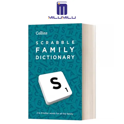 SCRABBLE™ Family Dictionary: The Family-Friendly Scrabble™ Dictionary Paperback by Collins Scrabble Original English Books