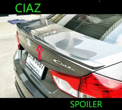 สปอยเลอร์หลัง Spoiler Suzuki Ciaz ทรงแนบ ยังไม่พ่นสี ไม่เจาะ 3M มีของพร้อมส่ง