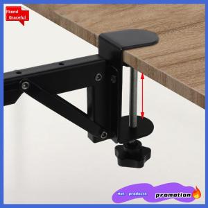 Fkend L-shaped Foldable Desktop Bracket Heavy-duty Punch-free Space-saving Desktop Extension Plate Rack Hardware Accessories