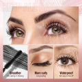 O.TWO.O Mascara 4d Silk Fiber Mascara Waterproof Extra Volume Smudge-proof Curling Lengthening Eyelash Extension Eye Makeup Tool. 