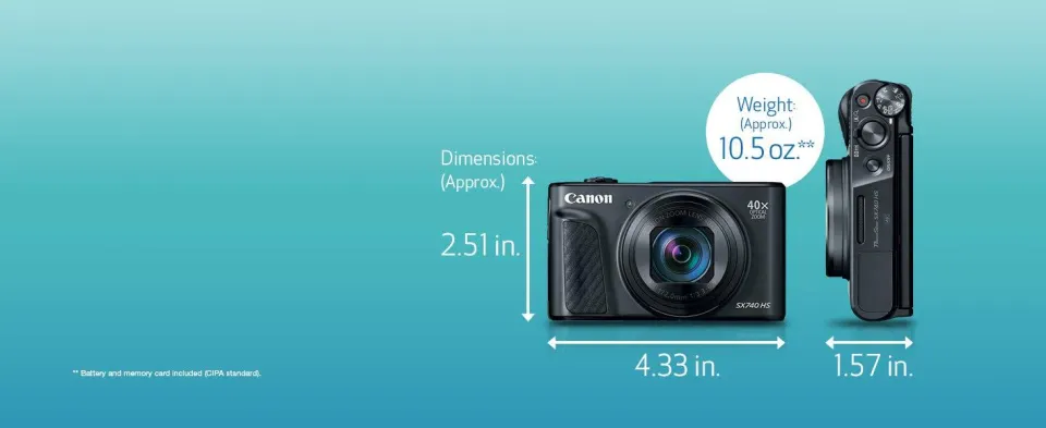 Canon PowerShot SX740 HS Digital Camera | Lazada Singapore