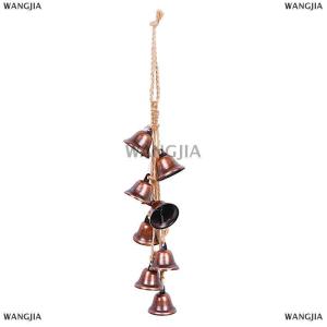 [COD] WANGJIA Witch Bell Protection For Door Knob Hanger Wind Chime Witchy Thing Clear Negative Energy Witchcraft Supplies For Boho Home Decor