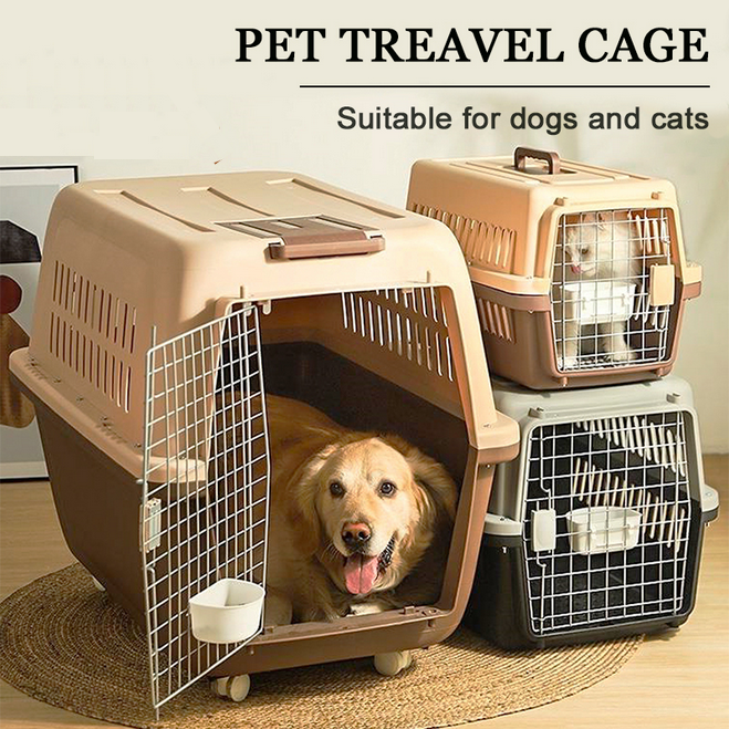 Pet carrier travel cage cat cage dog carrier cat carrier crates airline  approved crate for dog Lazada PH