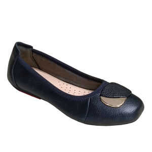 Giày Nữ Búp Bê Đế Bệt 2cm SAMTA Da Bò Thật Thời Trang Cao Cấp GBBN2041