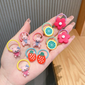 ยางมัดผมการ์ตูน เชต 50 เส้น