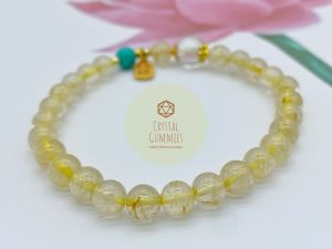 SG LOCAL - Certified Rutile Hair Quartz Bracelet 发晶手串
