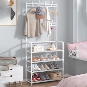 Rak Sepatu Serbaguna / Stand Hanger / Rak Gantungan / Rak Penyimpanan Sepatu / Rak Hanger Tas Topi