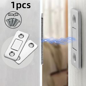1pcs Strong Door closer automatic Cabinet Drawer Magnetic Catch Ultra Thin magnetic door catch