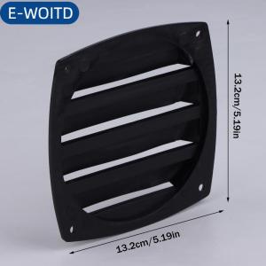 E-WOITD 1pcs thuyền louvered Vent thay thế vuông Air Vent nướng thông gió ducting Cover Outlet Vent cho Marine RV