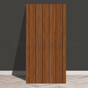 ARCHER LEVEL72EL0 Self-adhesive 3D Wall Sticker Moisture-proof Waterproof Wall Tile Sticker PVC Wood Grain Sticker Living Room