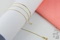 Hot Selling Deal Gold 916 Original Malaysia Ready Stock Original 916 Gold Chain Necklace for Women Rantai Leher Emas Sterling Authentic Japanese and Korean Style Clavicle Chain Not Fade Birthday Valentine Gift. 