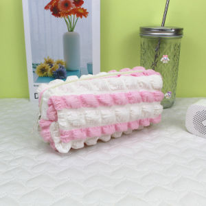 INDO - Tempat Pensil Puffy Aesthetic / Aesthetic Crinkled Fufu Pouch