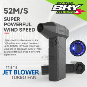 Mini Jet Turbo Air Duster Blower Keyboard Komputer Laptop Lensa Kamera Blower Mini Cuci Motor Mobil