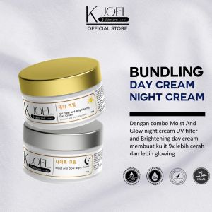 KJOEL Paket Bundling Day cream & Night cream [2 in 1] - BPOM - A