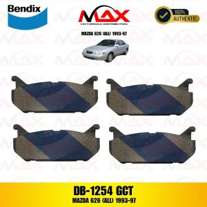 DB 1254 GCT BENDIX BRAKE PAD REAR MAZDA 626 ALL 93-99