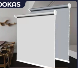 Roller Blinds Blackout 100% - Tirai Jendela - Tirai Gulung Jendela - Penahan Panas