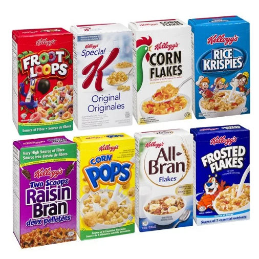 KELLOGG'S BREAKFAST (285G-375G) CEREAL KELLOGG'S CEREAL BIJIRIN 谷粮 ...