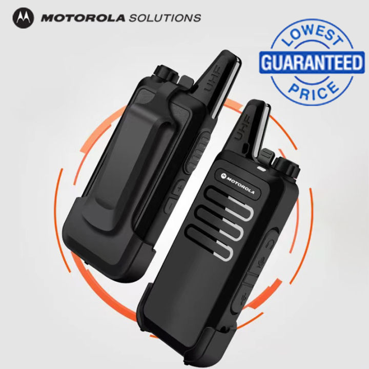 2Pcs Motorola Walkie Talkies C1 UHF 400470 Mhz Marine Highfrequency