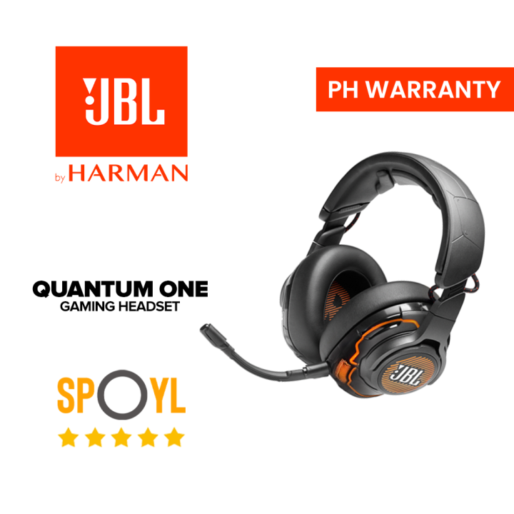 JBL Quantum ONE USB Wired Gaming Headset with HeadTracking Enhanced