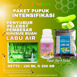 Pupuk Labu Air / Pupuk Buat Labu Air / Pupuk Booster Labu Air / Pupuk Organik Labu Air / Pupuk Pelebat Buah Labu Air / Pupuk Pare Belut