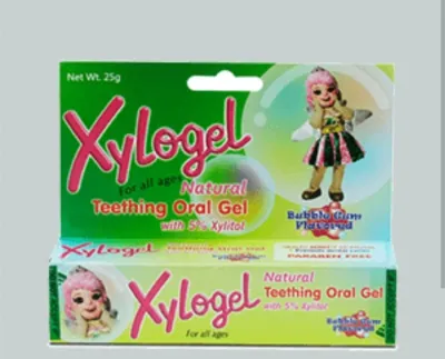 XYLOGEL Net WT.25g (Teething Oral Gel for Kids)