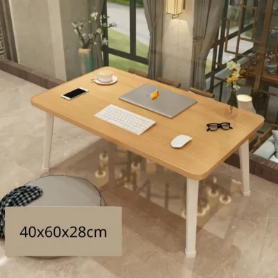 [HOT+FREE SHIP] Bàn học gấp gọn mini mặt gỗ chân nhựa thông minh xếp gọn dành cho học sinh sinh viên.