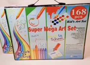 พาเลทชุดระบายสี เซ็ทใหญ่ 168 ชิ้น