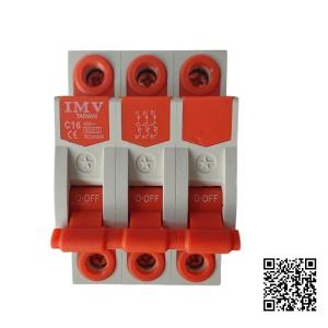 Aptomat MCB 3 pha bảo vệ quá dòng điện cầu dao tự động 3 tép chất lượng cho công trình điện gia dụng và công nghiệp