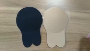 Queenral V strapless Áo ngực tự dính vô hình đẩy lên áo ngực cho phụ không dây lette bên thanh lette