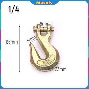 Masely 1Pc Alloy Steel Lifting Cargo Snap Hook G70 Level