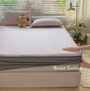 ❄️CHIẾU BĂNG LẠNH ICE COOL❄️ Bộ 3 Món Chiếu Kèm 2 Vỏ Gối Băng Lạnh Điều Hòa Nằm Mát Hàng Nhập Khẩu