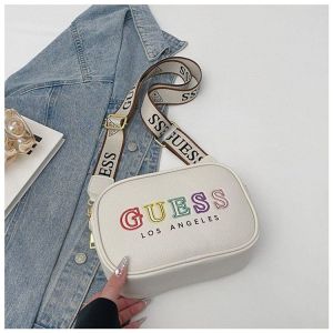 Guess For 21.5x14x7.5cm Casual and versatile women bag fashionable letter 2024 crossbody bag camera bag small square bag single shoulder bag