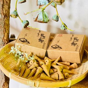 Nhang Nụ Trầm Hương Ông Đồ Cao Cấp | Nụ Trầm Sạch Tự Nhiên Thanh Lộc Không Khí Tẩy Uế Thư Giãn