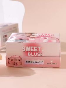 KISS BEAUTY SWEET BLUSH Stick Matte Waterproof Long Lasting Pure Color Makeup Soft Rouge